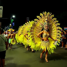 desfile das escolas de samba de Bragança Paulista