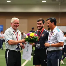 celebração das conquistas esportivas