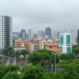 pancadas de chuva em Bragança Paulista