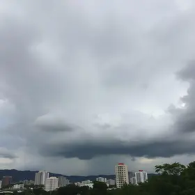 Bragança Paulista tempestades nubladas