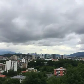 Bragança Paulista clima nublado