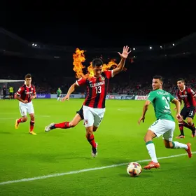 Bragantino goleia Flamengo