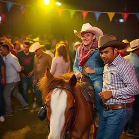 bastidores da festa do rodeio de bragança paulista