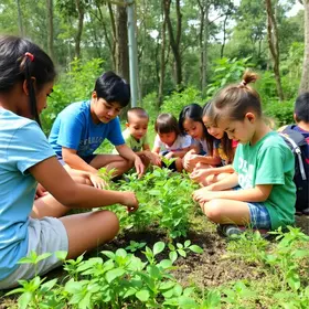 educação ambiental nas férias