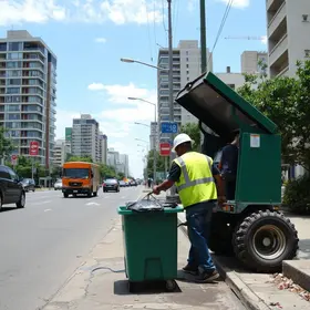 Bragança Paulista limpeza urbana