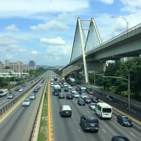queda de passarela na Fernão Dias