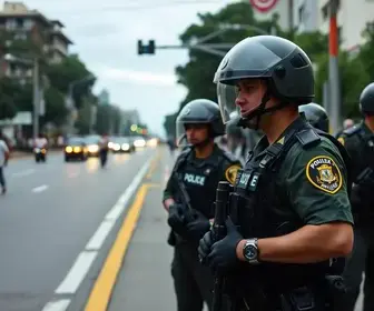 agressão policial em Bragança Paulista